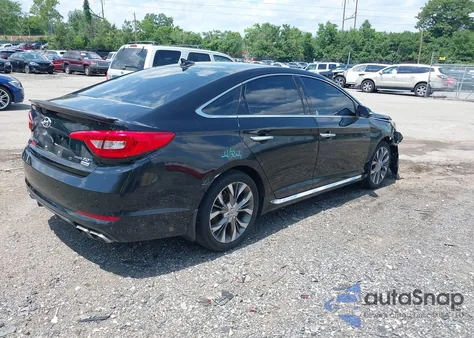 2015 Hyundai Sonata Limited 2.0T z USA, uszkodzony, nr VIN 5NPE34AB1FH109311